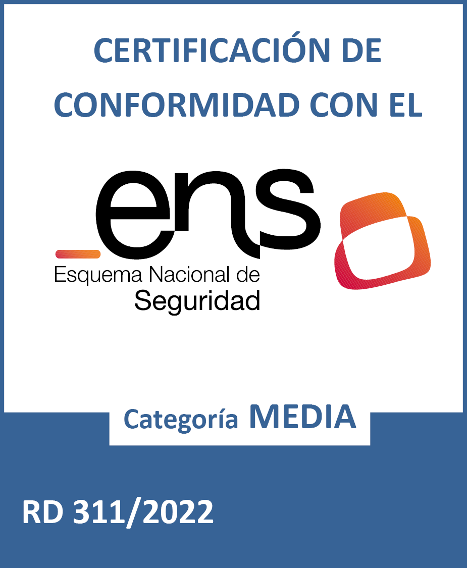 Certificación de Conformidad con el ENS — Categoría MEDIA — RD 311/2022